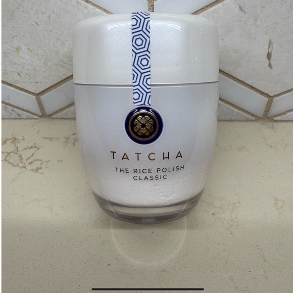 Tatcha The Rice Polish Classic - White and Blue - Picture 1 of 1